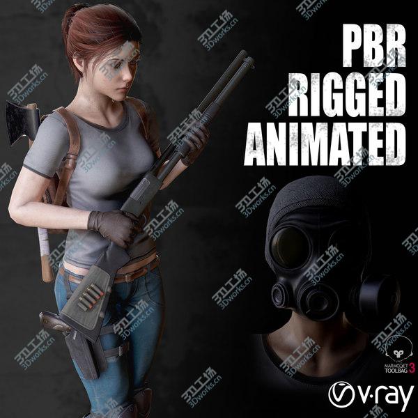 images/goods_img/20210312/Female Survivor 3D model/1.jpg